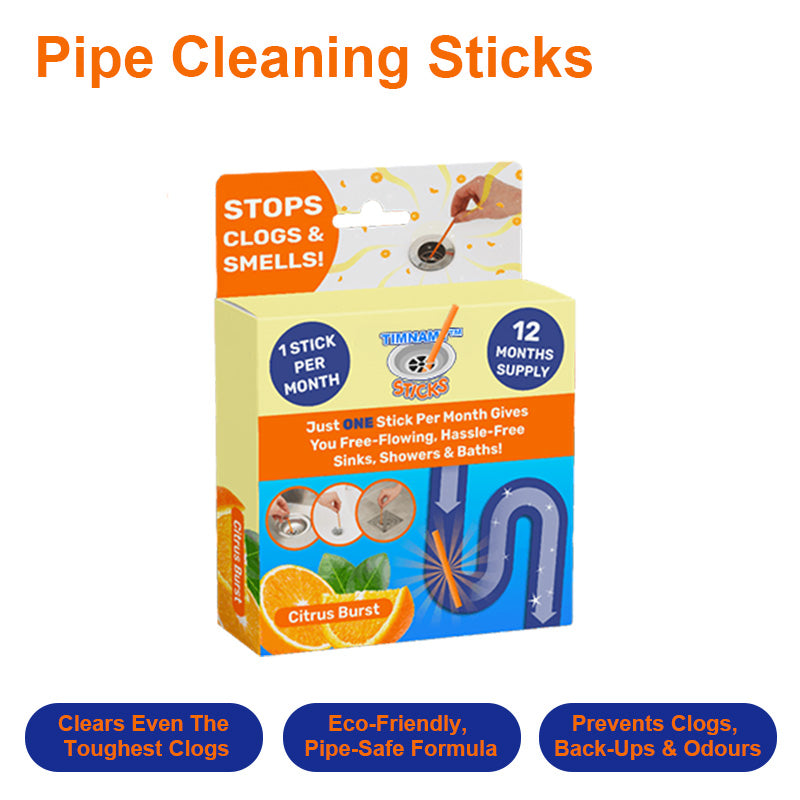 🏆Last Day Promotion 50% OFF🏆TIMNAMY™ Drain Cleaner Stick-🛀Quickly unclog and remove odors