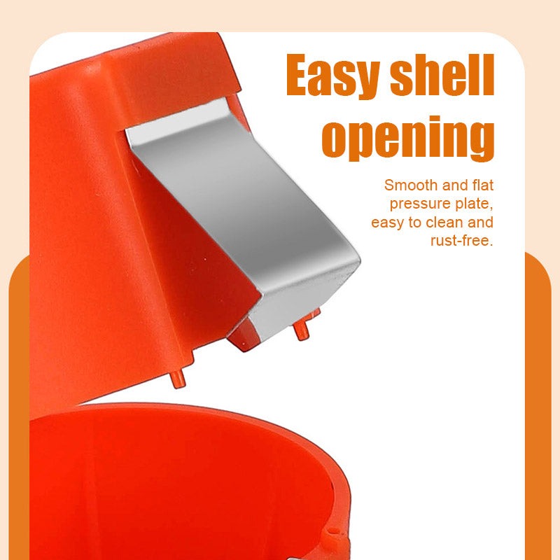Egg shell Opener, Eggshell Cracker for Eggs, Stainless Steel Egg Peeler, Handheld Egg Seperator Tool, Quick Egg Breaker for Kitchen-🇺🇸 Made in the USA
