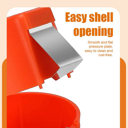 Egg shell Opener, Eggshell Cracker for Eggs, Stainless Steel Egg Peeler, Handheld Egg Seperator Tool, Quick Egg Breaker for Kitchen-🇺🇸 Made in the USA