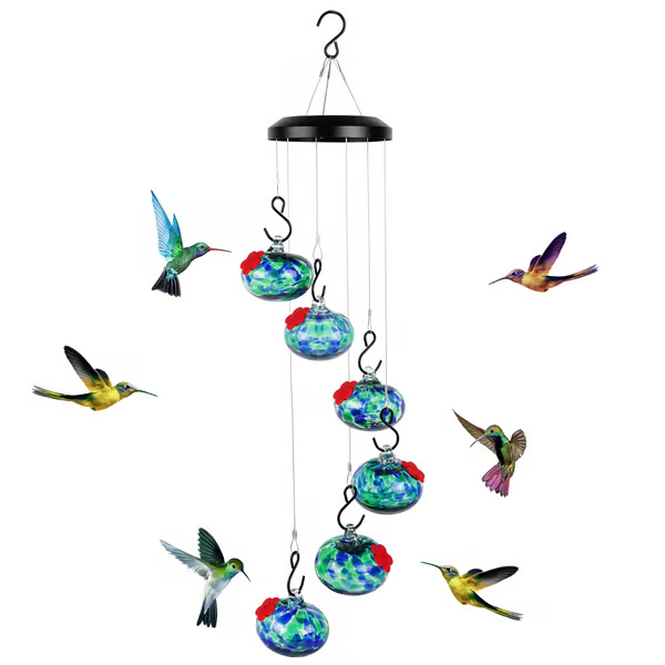 🏆Last Day Promotion 49% OFF🏆Charming Wind Chimes Hummingbird feeders