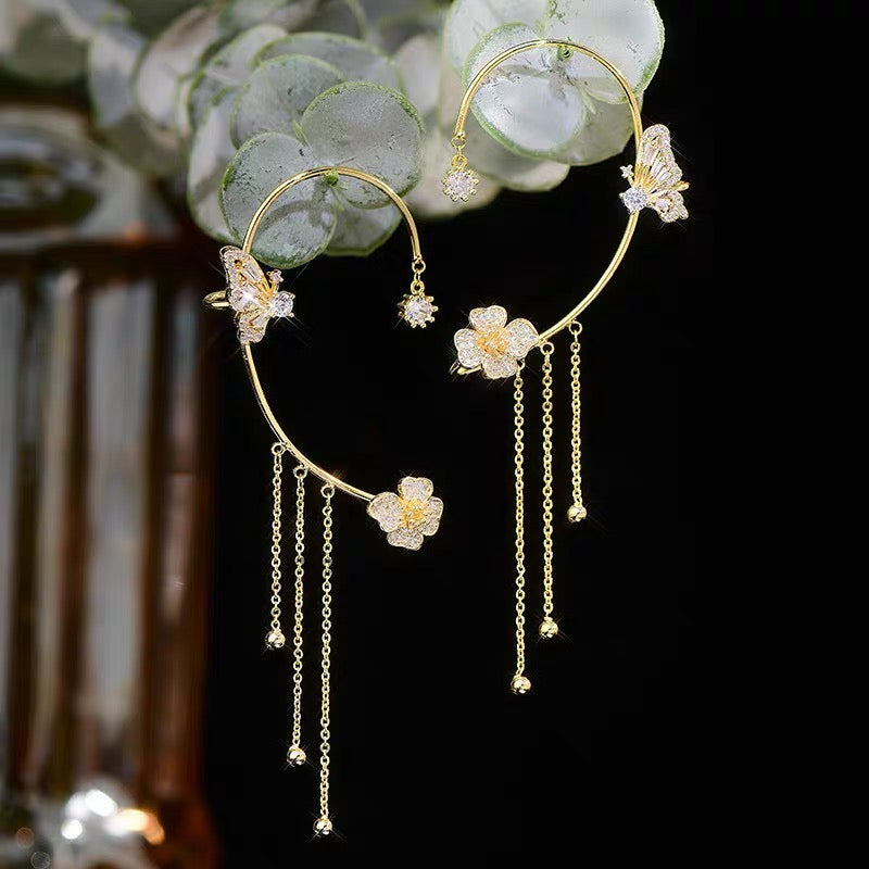 Butterfly Ear Cuff Earring｜(Sliver/Gold)