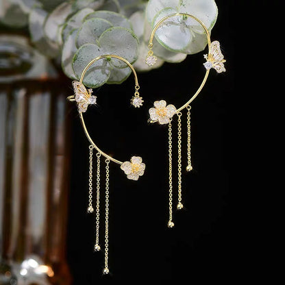Butterfly Ear Cuff Earring｜(Sliver/Gold)