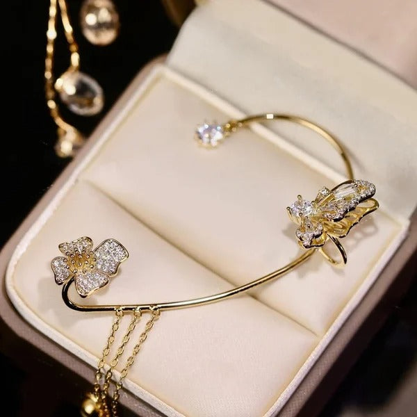 Butterfly Ear Cuff Earring｜(Sliver/Gold)