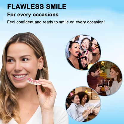 Official Store：✅TIMNAMY™ Silicone Reline Denture Set-Easy to use, no peeling, dentist recommended