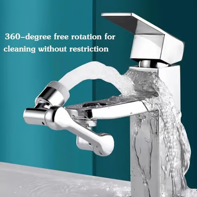 💖Last Day Promotion 49% OFF💖Rotating 1080° robotic arm faucet (universal model)--👩‍👩‍👧‍👧The direction and water flow rate can be freely adjusted