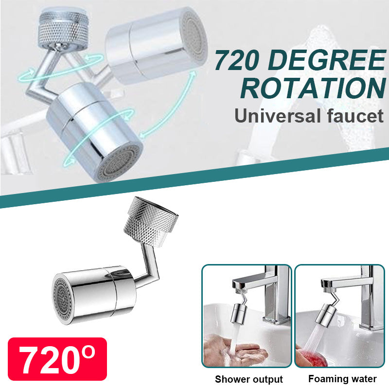 🔥Last Day Promotion 49% OFF🔥👍Upgraded Universal Splash Filter Faucet--👩‍👩‍👧‍👧The direction and water flow rate can be freely adjusted