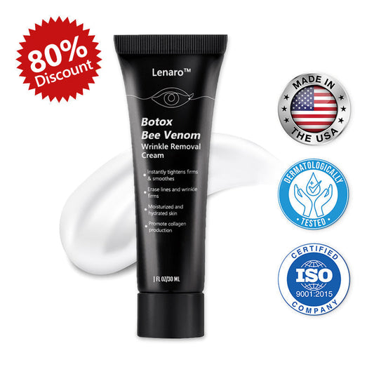 👨‍⚕️ Made and Shipped from USA✅ Lenaro™ Botox Bee Venom Wrinkle Removal Cream- LAST DAY 80% OFF
