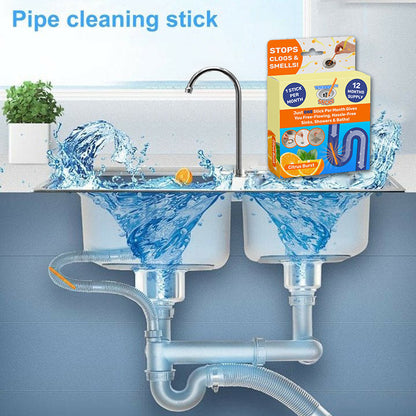 🏆Last Day Promotion 50% OFF🏆TIMNAMY™ Drain Cleaner Stick-🛀Quickly unclog and remove odors