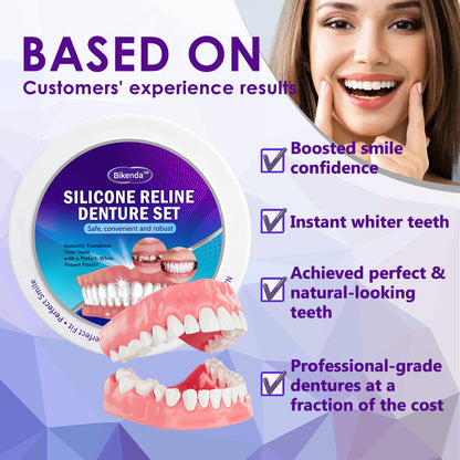 Official Store：✅TIMNAMY™ Silicone Reline Denture Set (⏰ Limited Time Discount Last 30 Minutes ⏰)