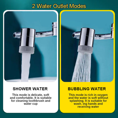 👍Last Day Promotion 49% OFF👍👍Rotating 1080° robotic arm faucet (universal model)--👩‍👩‍👧‍👧The direction and water flow rate can be freely adjusted