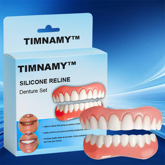 Official Store：✅TIMNAMY™ Silicone Reline Denture Set-Easy to use, no peeling, dentist recommended