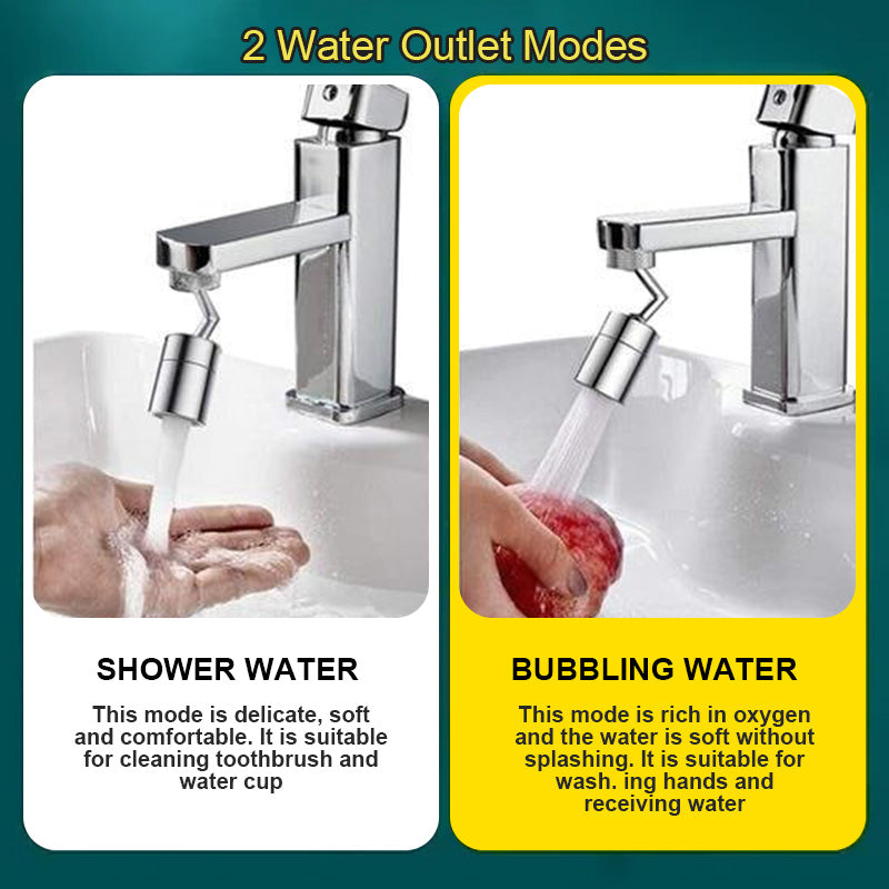 🔥Last Day Promotion 49% OFF🔥👍Upgraded Universal Splash Filter Faucet--👩‍👩‍👧‍👧The direction and water flow rate can be freely adjusted