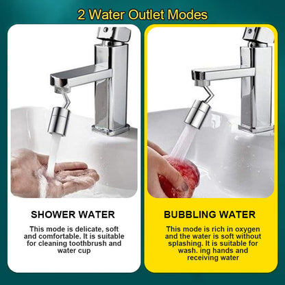 🔥Last Day Promotion 49% OFF🔥👍Upgraded Universal Splash Filter Faucet--👩‍👩‍👧‍👧The direction and water flow rate can be freely adjusted