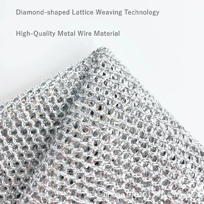 🎁Last Day Promotion 50% OFF🎁Multipurpose Wire Dishwashing Rags for Wet and Dry