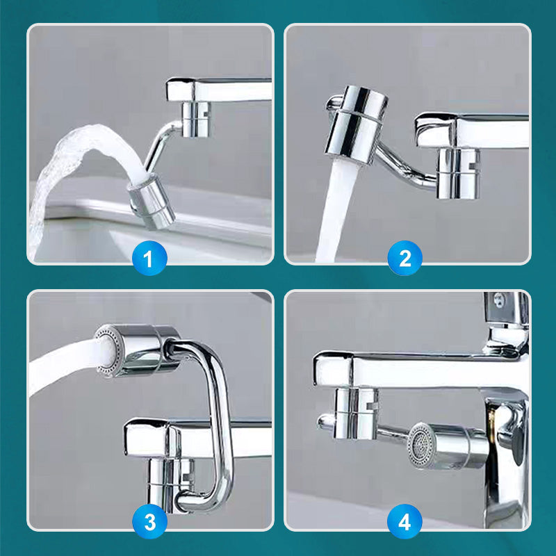 🏆Last Day Promotion 49% OFF🌟🌟TIMNAMY™ Rotating 1080° robotic arm faucet (universal model)--✅The direction and water flow rate can be freely adjusted