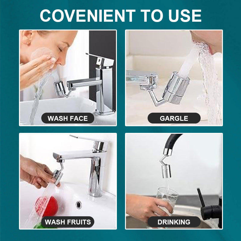 🔥Last Day Promotion 49% OFF🔥👍Upgraded Universal Splash Filter Faucet--👩‍👩‍👧‍👧The direction and water flow rate can be freely adjusted