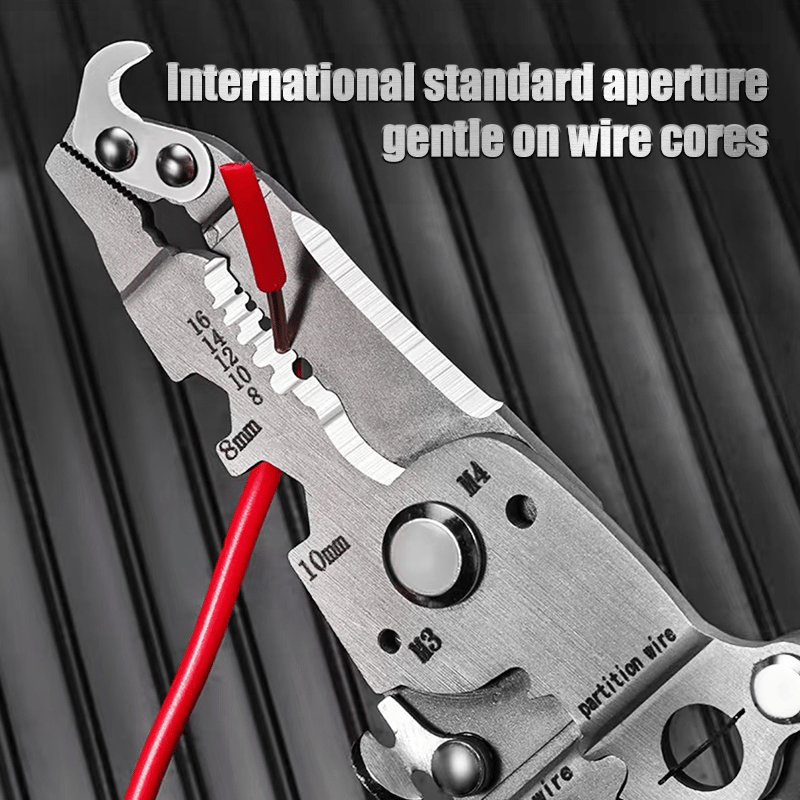 🥇2025 New Upgrade🥇TIMNAMY™ Multifunctional Folding Wire Stripper-Professional Electrician Tool 【⚡Last Day Promotion 60% OFF】