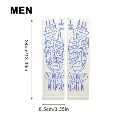 Official Store：✅ MIGUJO™ Reflexology Chart Socks with Trigger Point Massage Tool