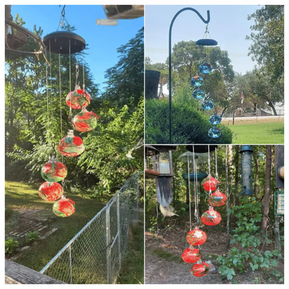 🏆Last Day Promotion 49% OFF🏆Charming Wind Chimes Hummingbird feeders