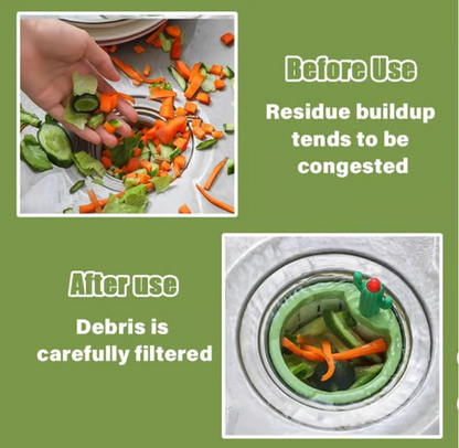 💧Last Day Promotion 49% OFF👍Cactus Kitchen Automatic Dumping Sink Filter(universal model)