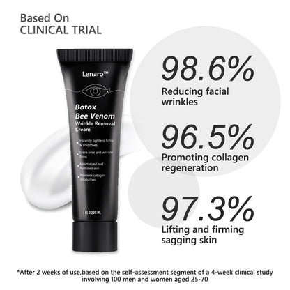 👨‍⚕️ Made and Shipped from USA✅ Lenaro™ Botox Bee Venom Wrinkle Removal Cream- LAST DAY 80% OFF