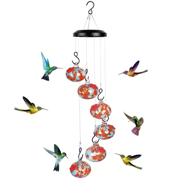 🏆Last Day Promotion 49% OFF🏆Charming Wind Chimes Hummingbird feeders