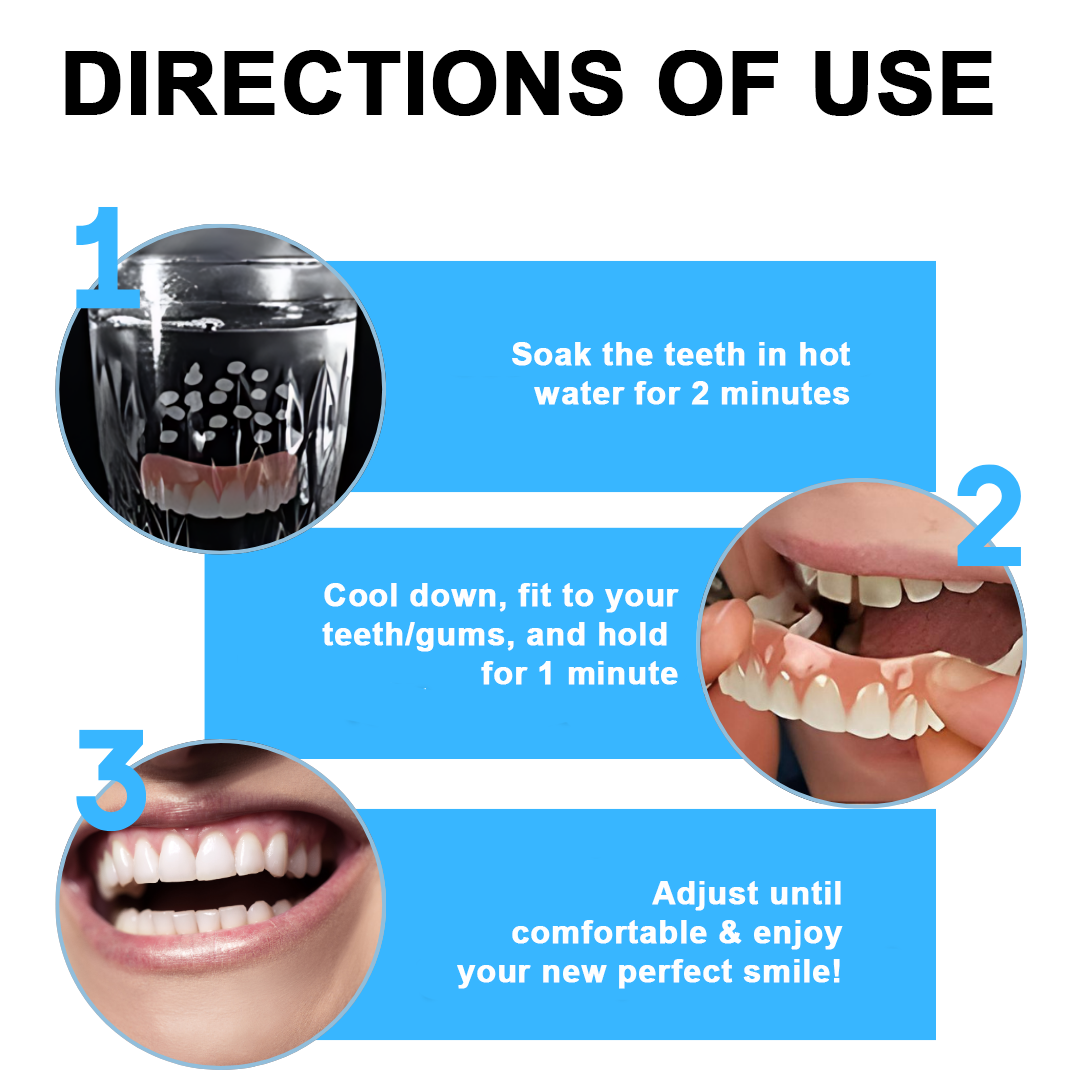 Official Store：✅TIMNAMY™ Silicone Reline Denture Set-Easy to use, no peeling, dentist recommended