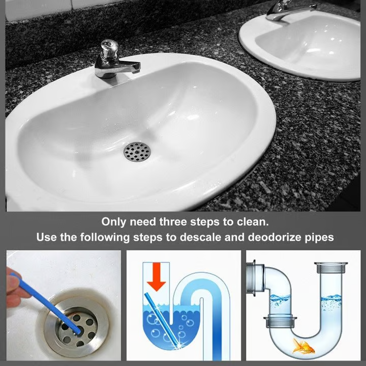 🏆Last Day Promotion 50% OFF🏆TIMNAMY™ Drain Cleaner Stick-🛀Quickly unclog and remove odors