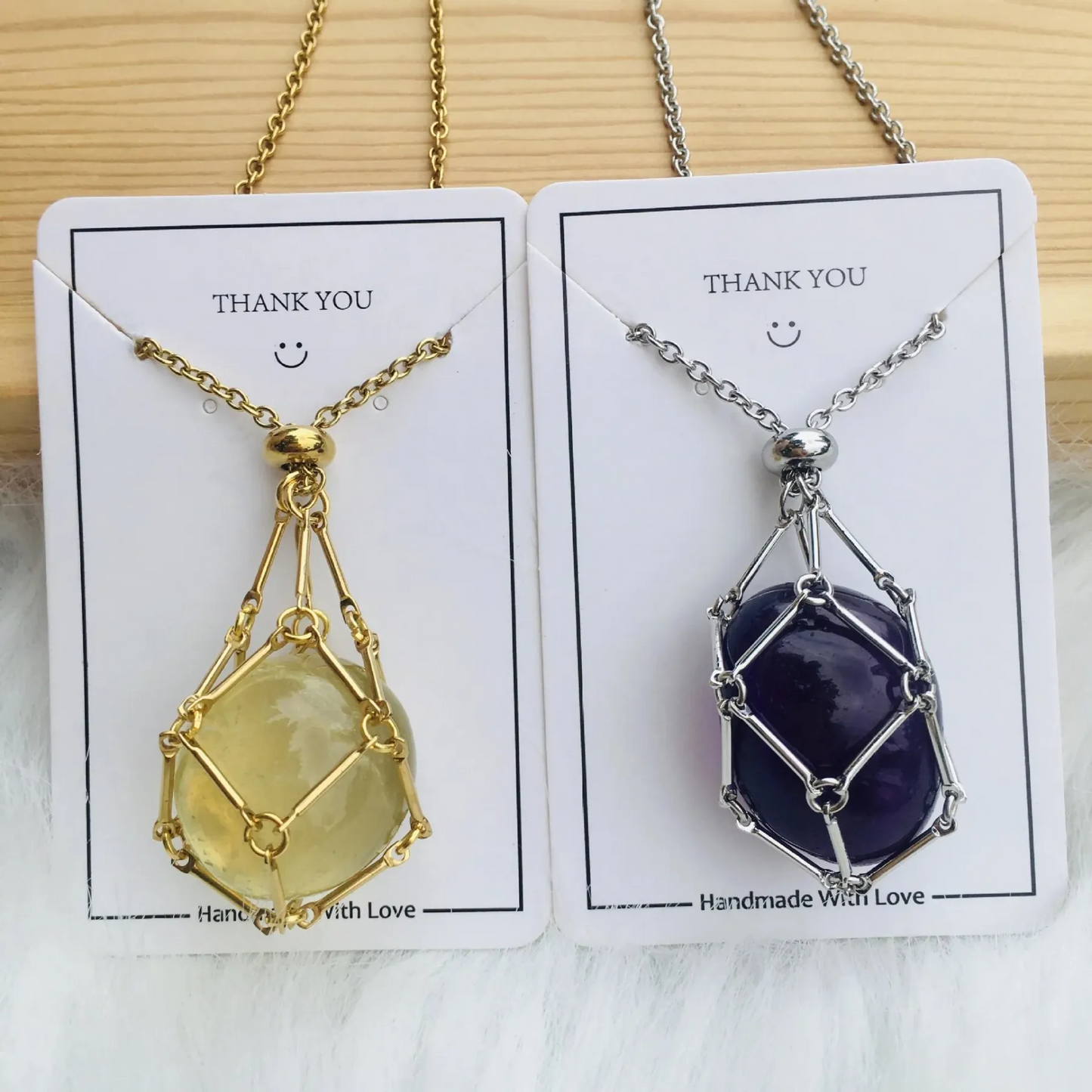 2025 TIMNAMY™ Crystal Necklace--Natural ore, pure handmade craftsmanship🎁