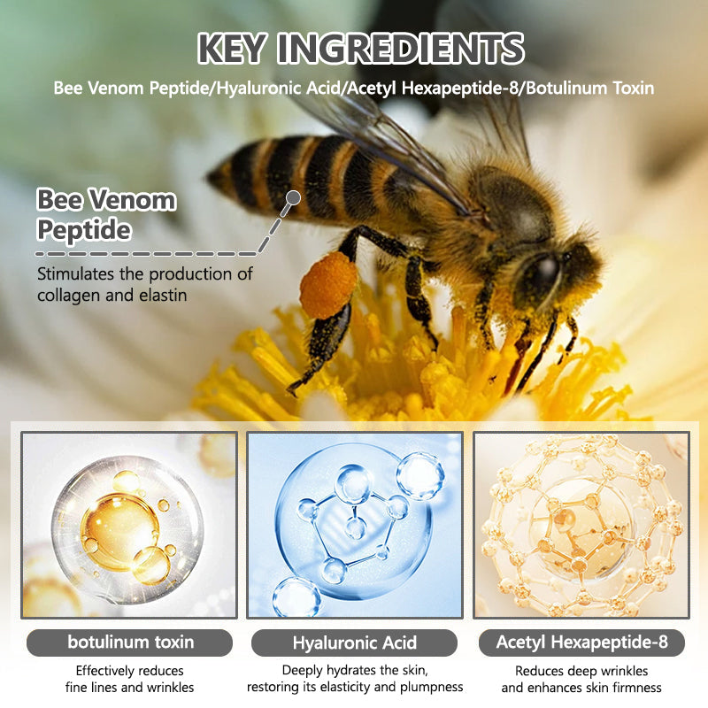 👨‍⚕️ Made and Shipped from USA✅ Lenaro™ Botox Bee Venom Wrinkle Removal Cream- LAST DAY 80% OFF