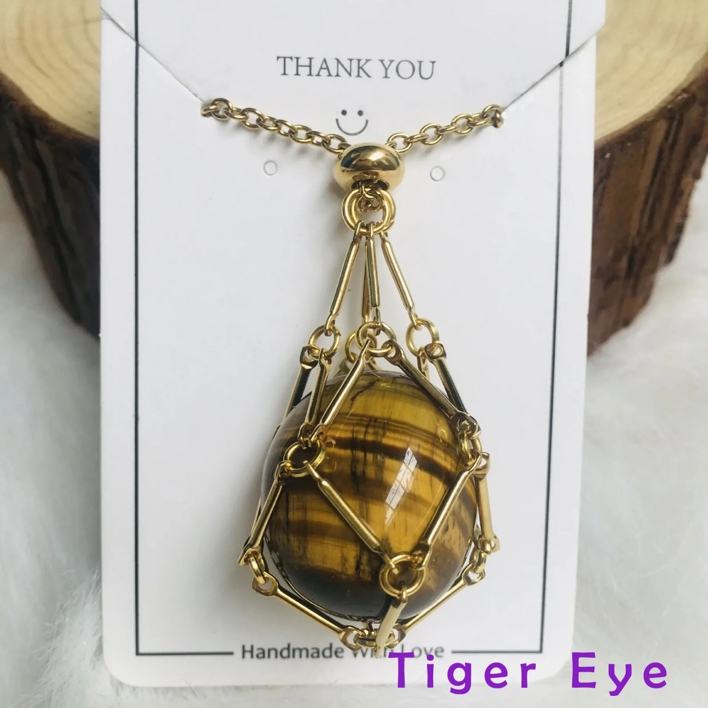 2025 TIMNAMY™ Crystal Necklace--Natural ore, pure handmade craftsmanship🎁