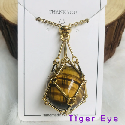 2025 TIMNAMY™ Crystal Necklace--Natural ore, pure handmade craftsmanship🎁