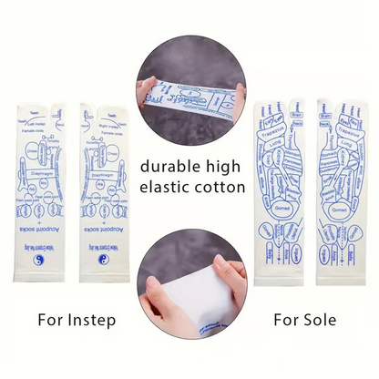 Official Store：✅ MIGUJO™ Reflexology Chart Socks with Trigger Point Massage Tool