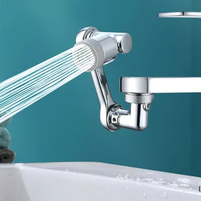 💖Last Day Promotion 49% OFF💖Rotating 1080° robotic arm faucet (universal model)--👩‍👩‍👧‍👧The direction and water flow rate can be freely adjusted