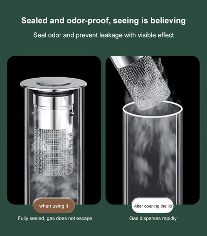 ✅Last Day Promotion 49% OFF👍TIMNAMY™ Pop Up Sink Drain Strainer----👍Removes odors and prevents blockages