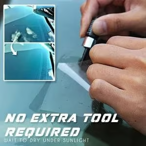 (Last Day Promotion - 49% OFF) 🔥TIMNAMY ®Cracks Gone Glass Repair Kit (New Formula), BUY MORE GET MORE FREE🔥