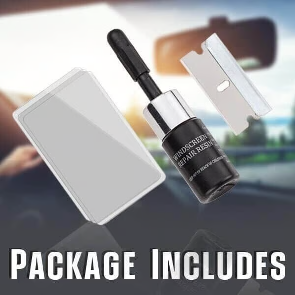 (Last Day Promotion - 49% OFF) 🔥TIMNAMY ®Cracks Gone Glass Repair Kit (New Formula), BUY MORE GET MORE FREE🔥