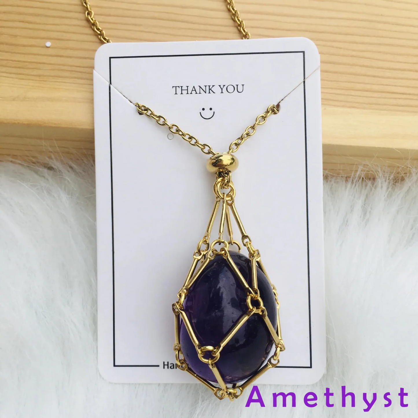 2025 TIMNAMY™ Crystal Necklace--Natural ore, pure handmade craftsmanship🎁