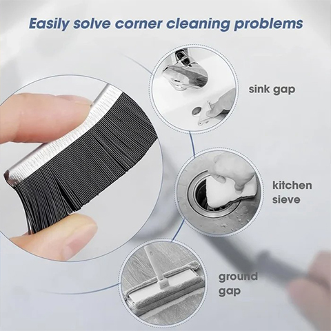 💧LAST DAY 70% OFF💧Multi-functional Hard Bristled Crevice Cleaning Brush
