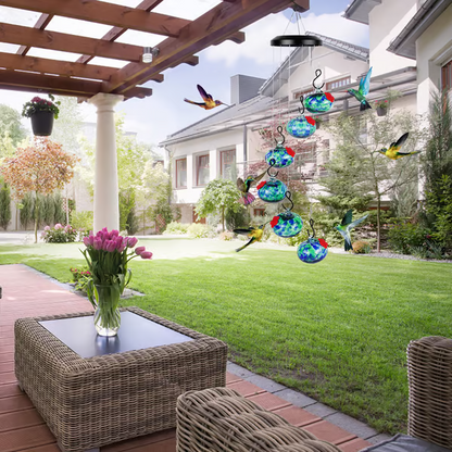 🏆Last Day Promotion 49% OFF🏆Charming Wind Chimes Hummingbird feeders