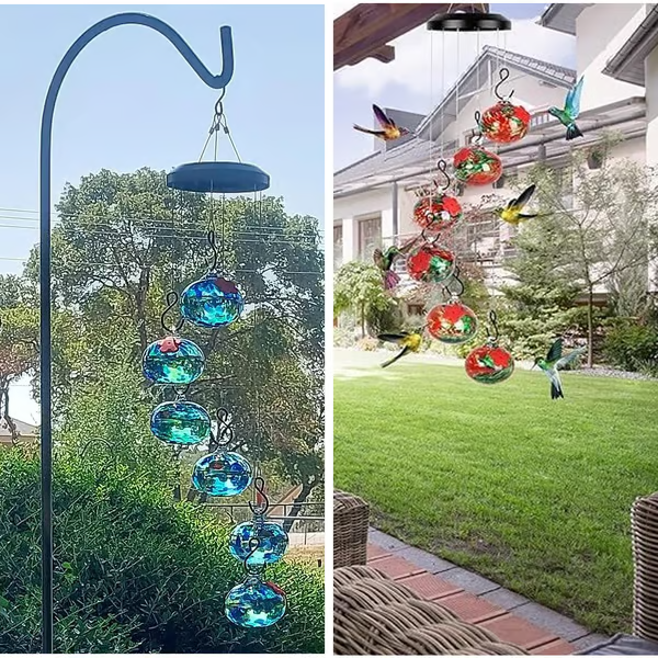 🏆Last Day Promotion 49% OFF🏆Charming Wind Chimes Hummingbird feeders