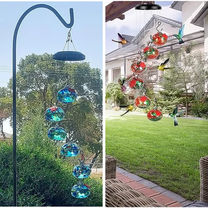 🏆Last Day Promotion 49% OFF🏆Charming Wind Chimes Hummingbird feeders