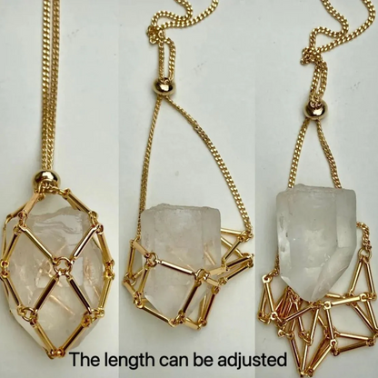 2025 TIMNAMY™ Crystal Necklace--Natural ore, pure handmade craftsmanship🎁