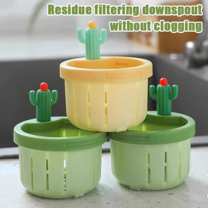 💧Last Day Promotion 49% OFF👍Cactus Kitchen Automatic Dumping Sink Filter(universal model)