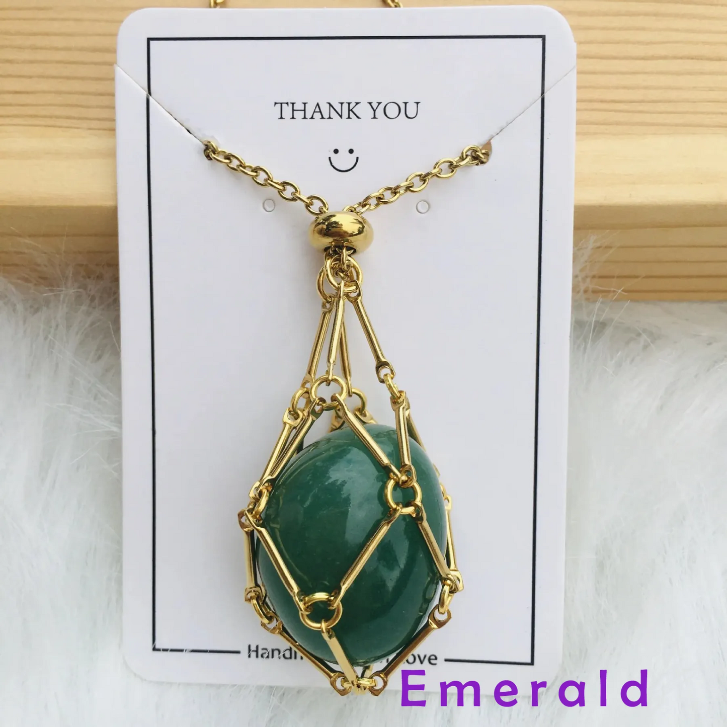 2025 TIMNAMY™ Crystal Necklace--Natural ore, pure handmade craftsmanship🎁