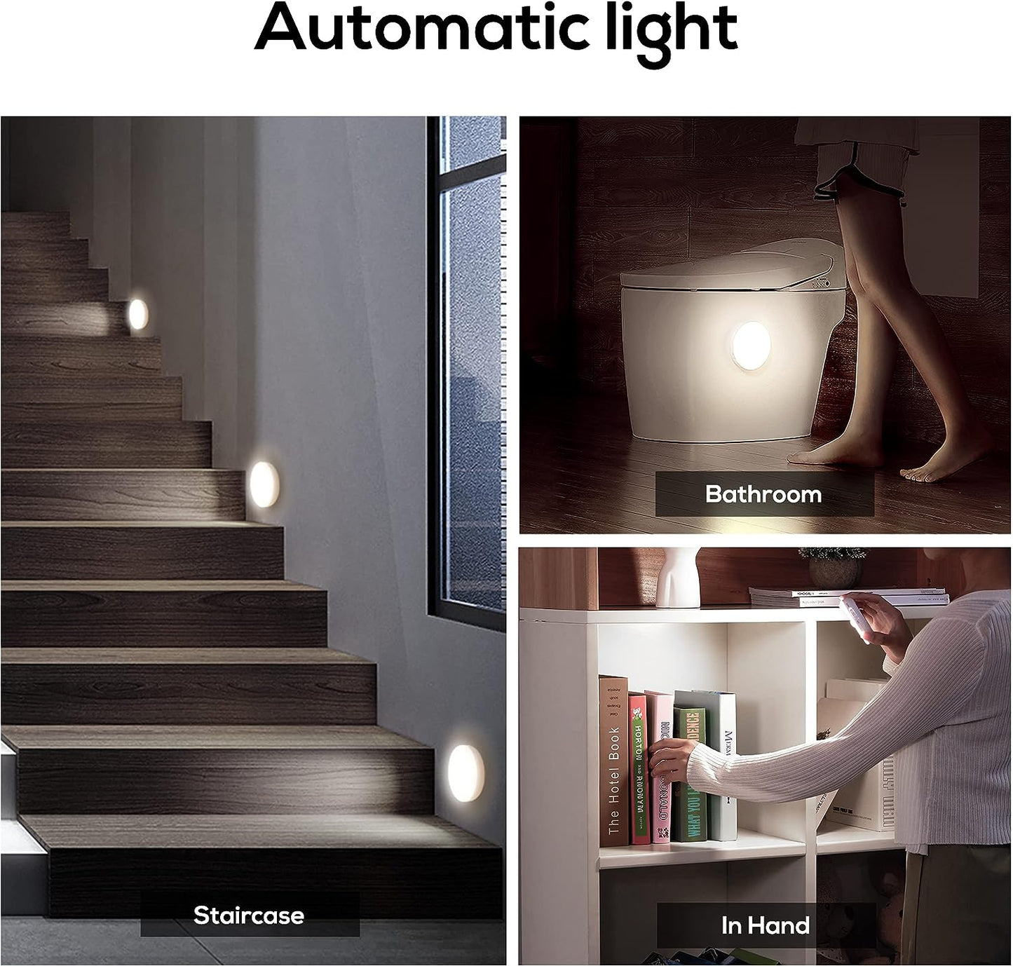 TIMNAMY™ Motion Sensor Lights【Wireless, motion-activated lighting. Perfect for hallways, closets, stairs. Designed for convenience and safety】