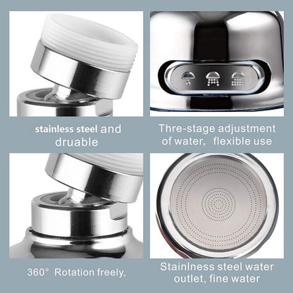 2025 Upgraded TIMNAMY™ 360° Rotatable Faucet Sprayer Head 🎁 🏆Hot Sale 50% OFF