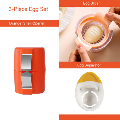 Egg shell Opener, Eggshell Cracker for Eggs, Stainless Steel Egg Peeler, Handheld Egg Seperator Tool, Quick Egg Breaker for Kitchen-🇺🇸 Made in the USA