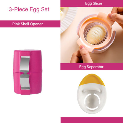 Egg shell Opener, Eggshell Cracker for Eggs, Stainless Steel Egg Peeler, Handheld Egg Seperator Tool, Quick Egg Breaker for Kitchen-🇺🇸 Made in the USA