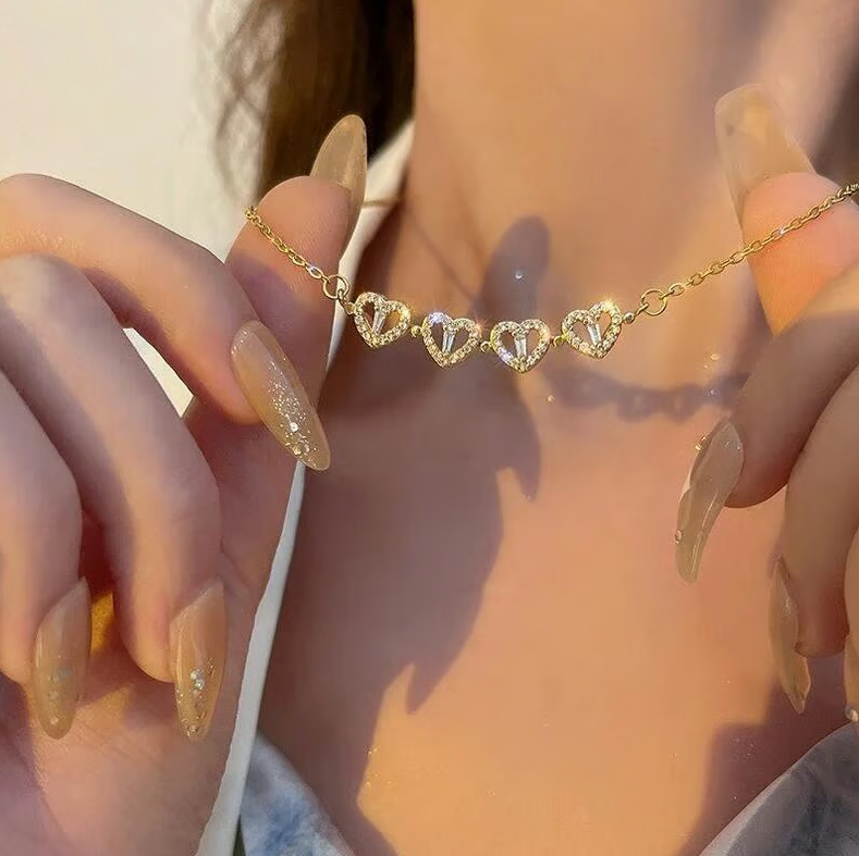 🔥Last Day Promotion 49% OFF🔥Lucky Heart Sterling Silver Necklace🍀